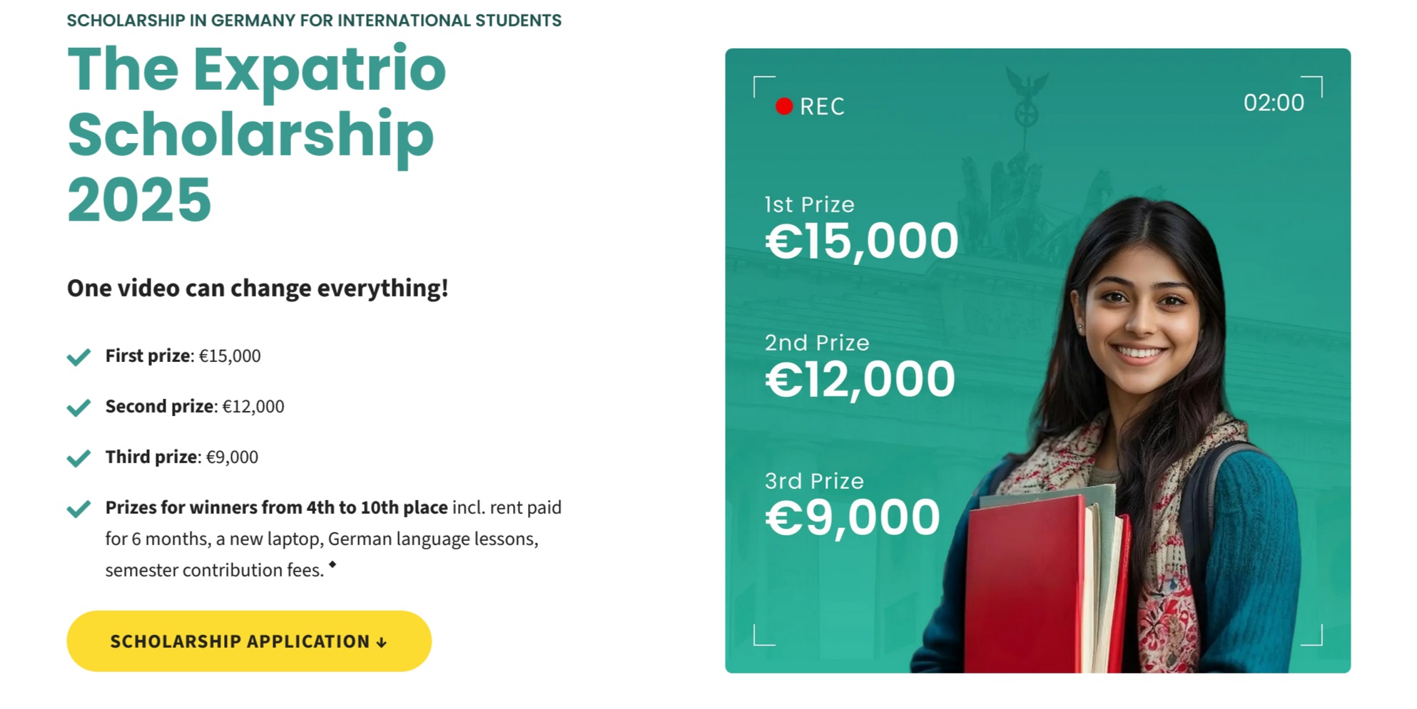 Study in Germany with The Expatrio Scholarship