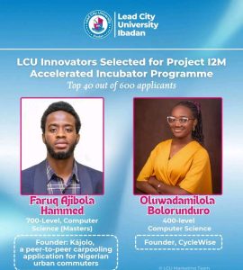 Lead City University innovators