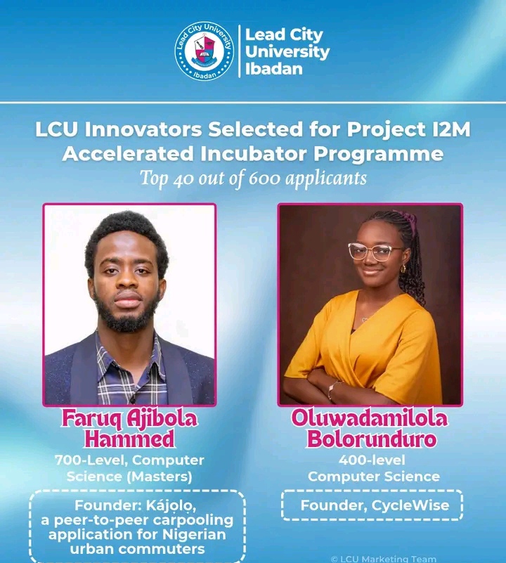 Lead City University innovators